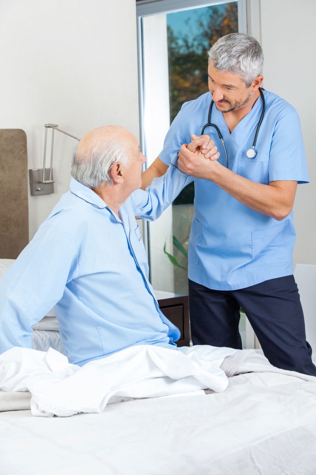 ARCA Health caregiver and patient